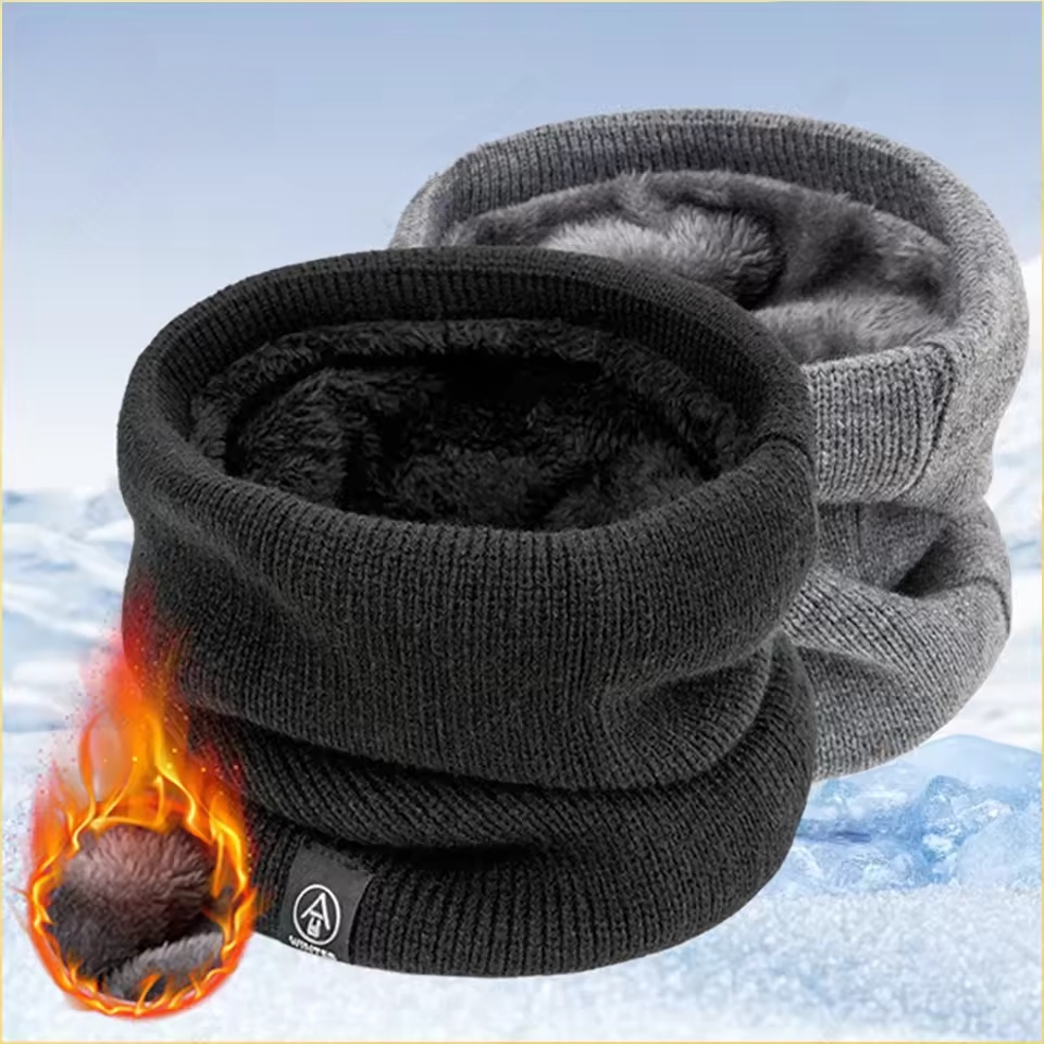 Winter Neck Warmer Scarf Fleec - Neck Gaiter Fleece ulasan dan harga