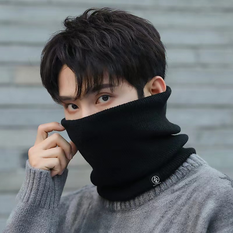 Winter Neck Warmer Scarf Fleec - Neck Gaiter Fleece ulasan dan harga