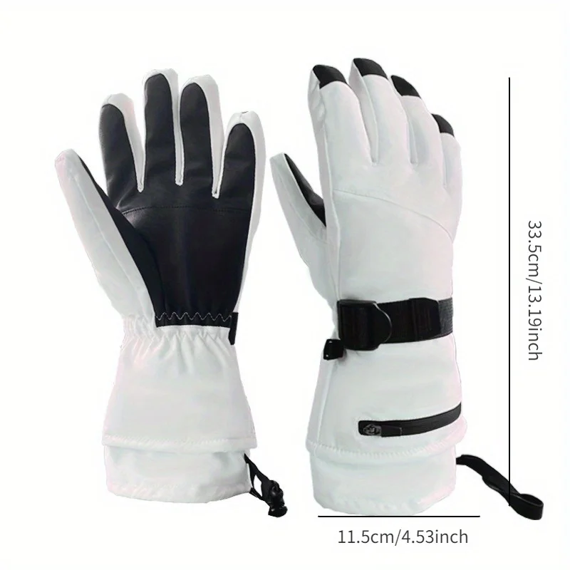 Thermal Waterproof Ski Gloves  - Snow Glove Insulated ulasan dan harga