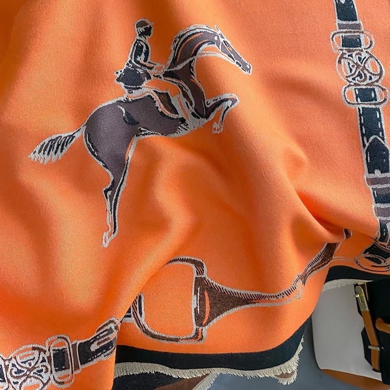 Retro Rider Horse Imitation Ca - Shawl Wrap Winter ulasan dan harga