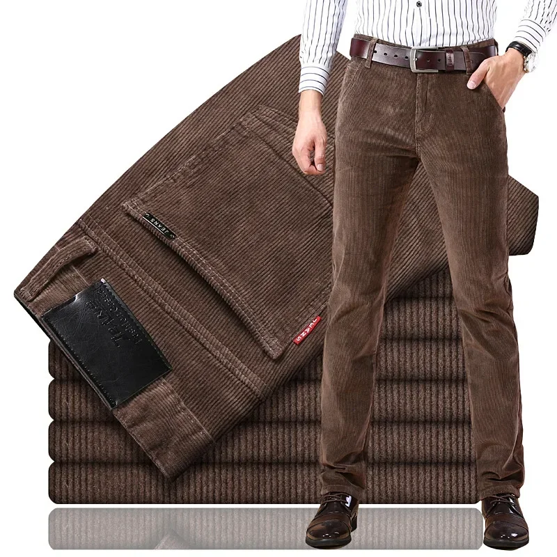 2025 Spring Autumn Men's Cordu - Corduroy Pant Warm ulasan dan harga
