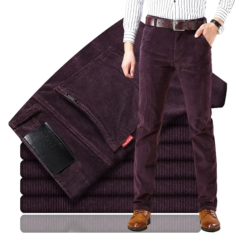 2025 Spring Autumn Men's Cordu - Corduroy Pant Warm ulasan dan harga