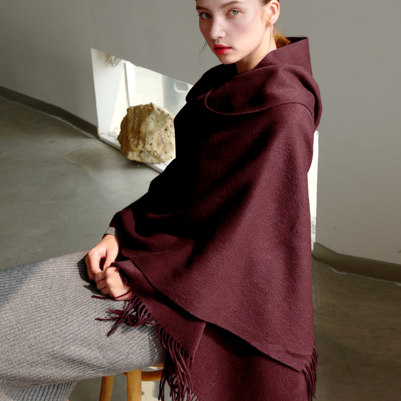 Wool Winter Scarf Women Fashio - Shawl Wrap Winter ulasan dan harga