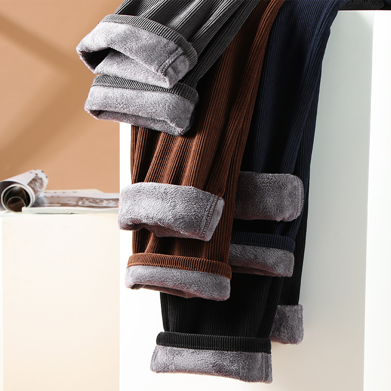 Winter Men's Fleece Corduroy P - Corduroy Pant Warm ulasan dan harga