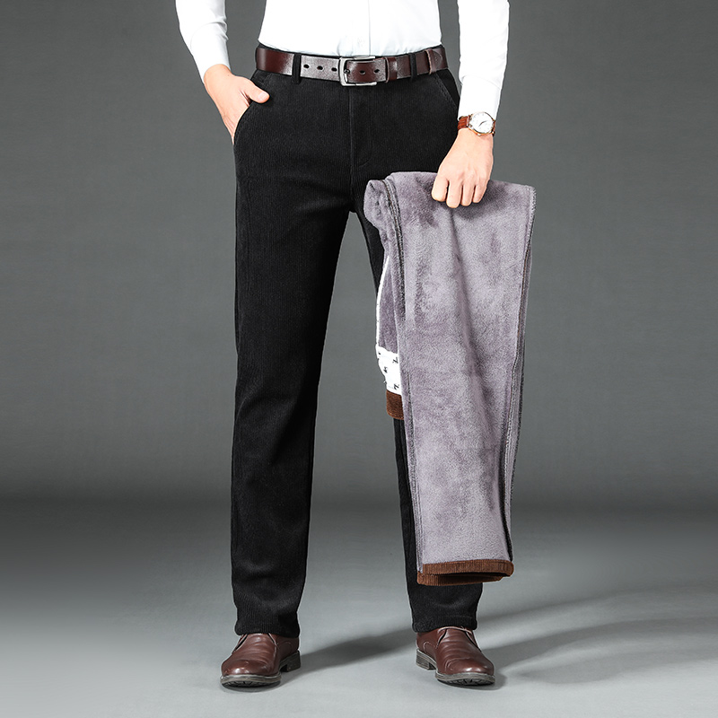 Winter Men's Fleece Corduroy P - Corduroy Pant Warm ulasan dan harga
