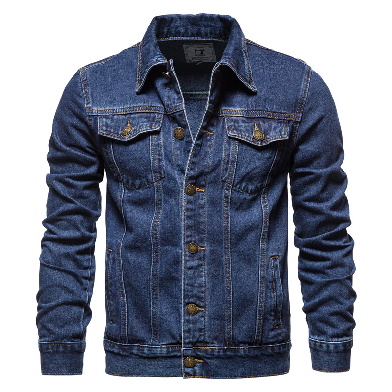 2025 Autumn Men Solid Denim Ja - Down Jacket Packable ulasan dan harga