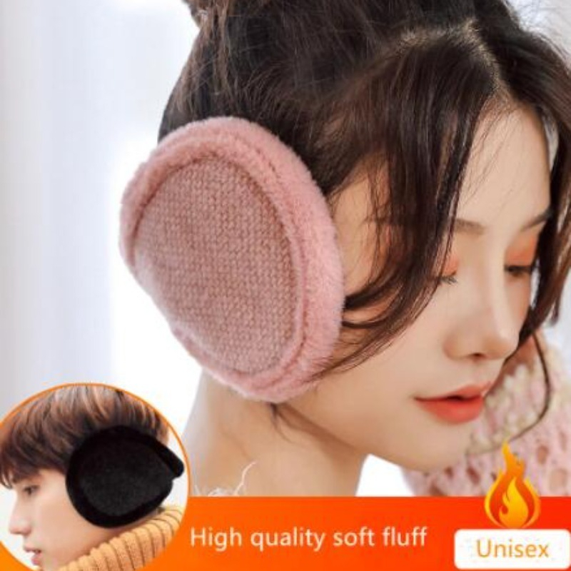 Thicken Fur Earmuffs Men Women - Winter Headband Fleece ulasan dan harga