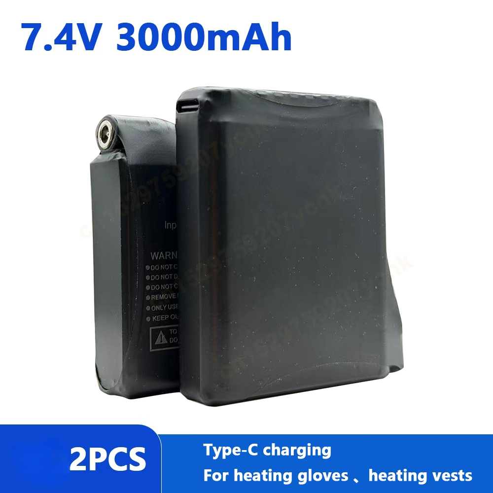Heated Gloves Battery 7.4V 300 - Heated Vest Battery ulasan dan harga