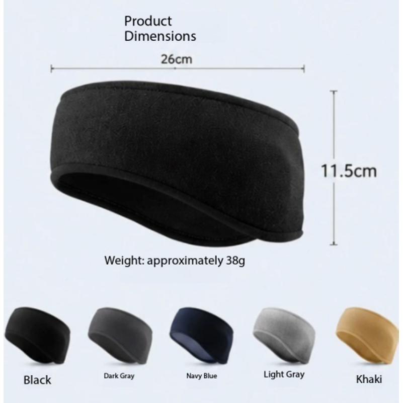 Winter Outdoor Cycling Headban - Winter Headband Fleece ulasan dan harga