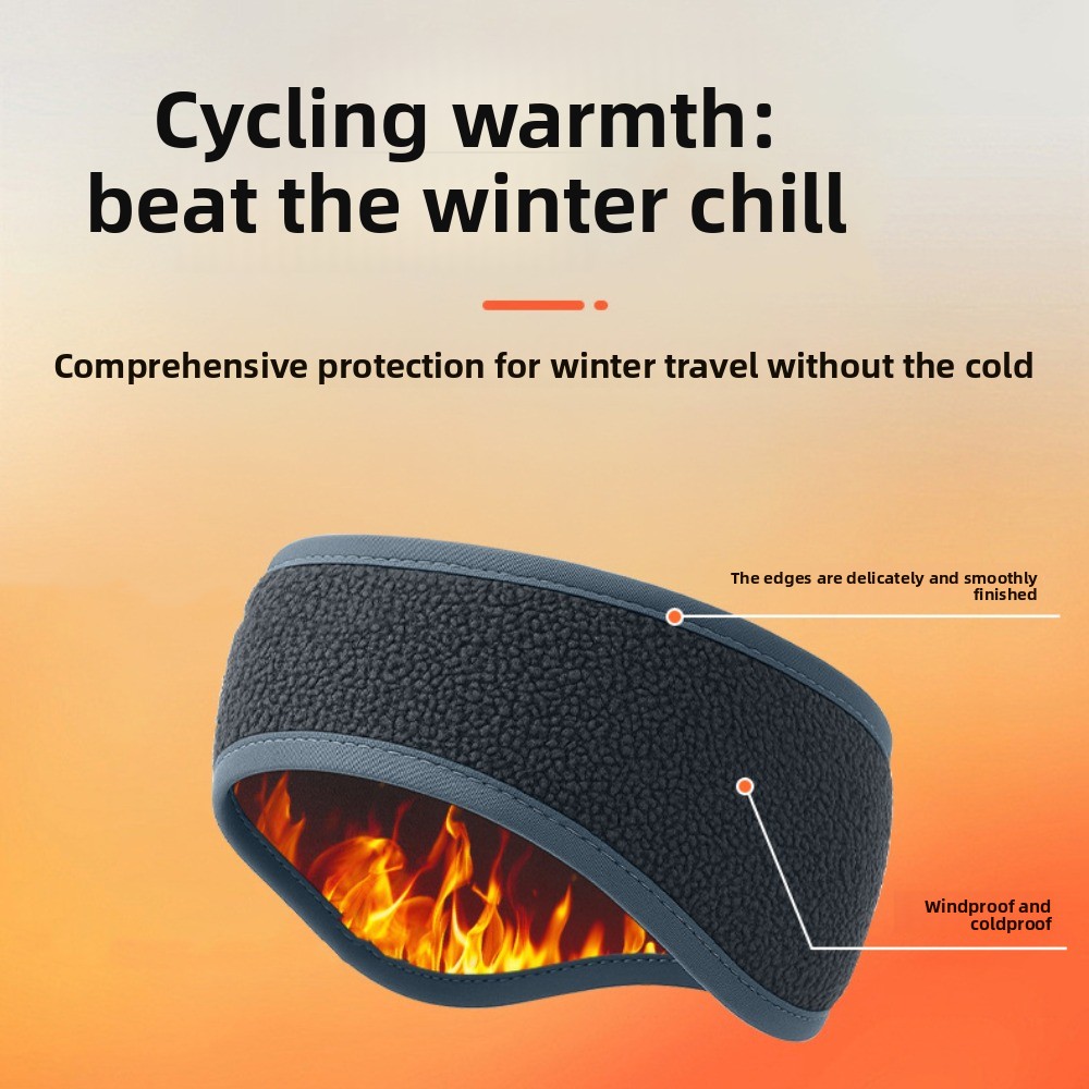Warm Fleece Sports Headbands S - Winter Headband Fleece ulasan dan harga