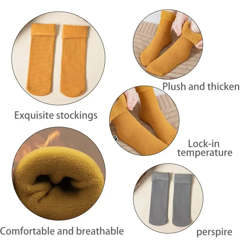 Women Winter Socks Hermal Cash - Thermal Sock Wool ulasan dan harga