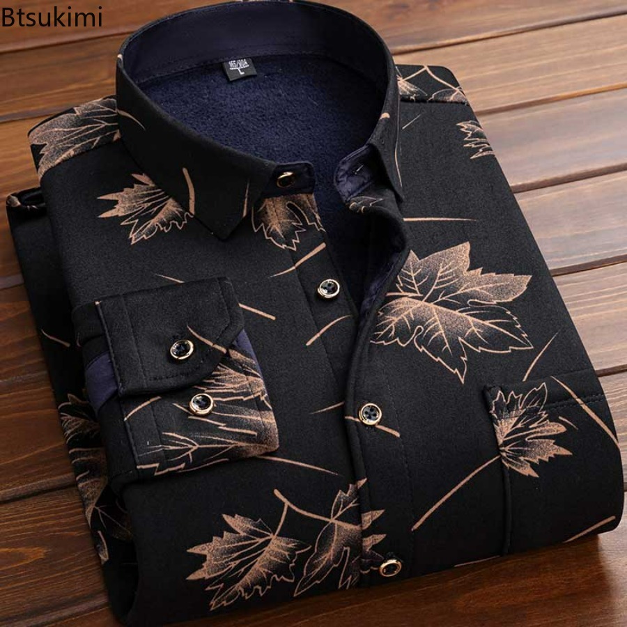 Flannel Men Shirt 2026 Autumn  - Flannel Shirt Lined ulasan dan harga
