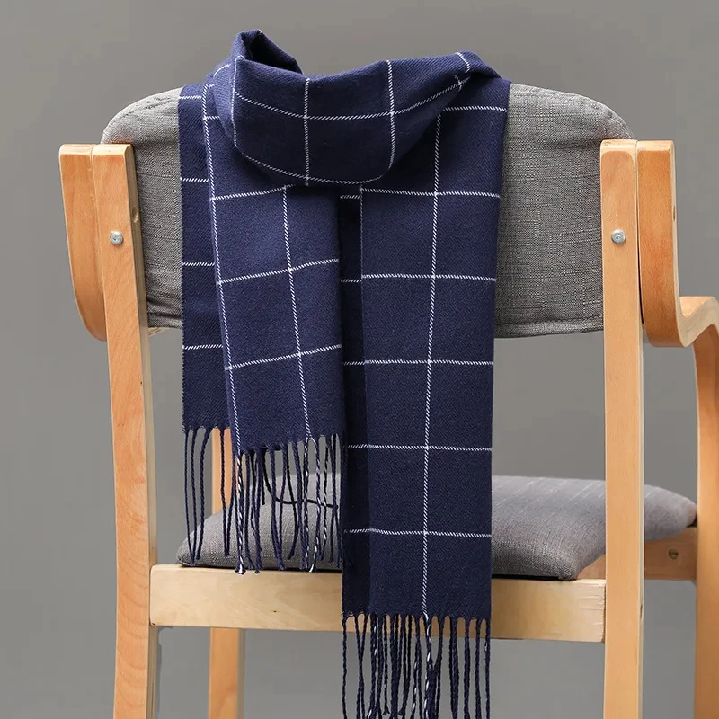 2024 New Winter Men Scarf Keep - Wool Scarf Men ulasan dan harga