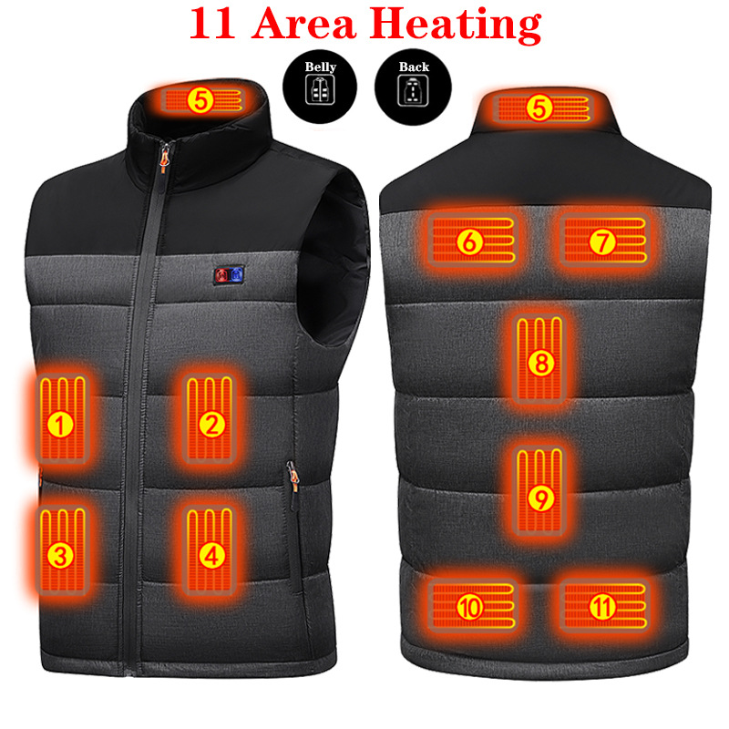 2025 New Heated Vest for Men W - Heated Vest Battery ulasan dan harga